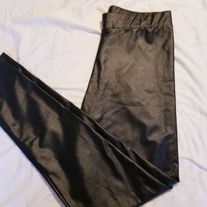 Top Shop faux leather leggings